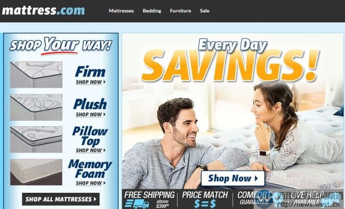 终端卖米成风?美国寝具零售巨头疑似出售域名sleep.com